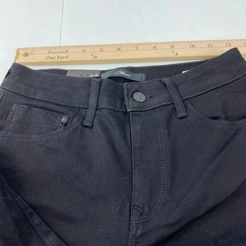Mavi Womens Jeans Alissa High-Rise Super Skinny Black 24x28 NWT